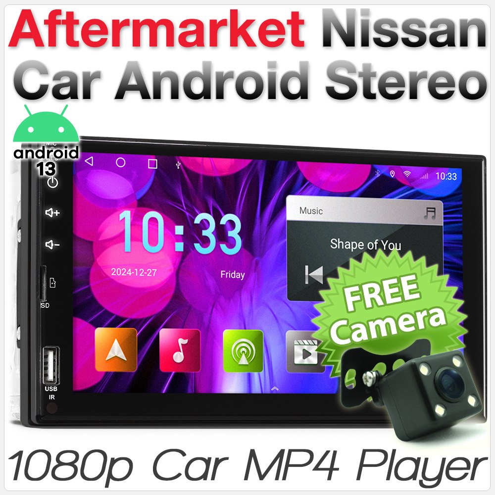Android Auto CarPlay For Nissan Pathfinder Patrol GU X-Trail Stereo Radio MP3