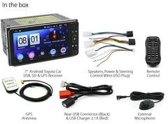 Android Car For Toyota Avensis Verso Kluger GT86 Subaru BRZ Stereo MP3 GPS Radio