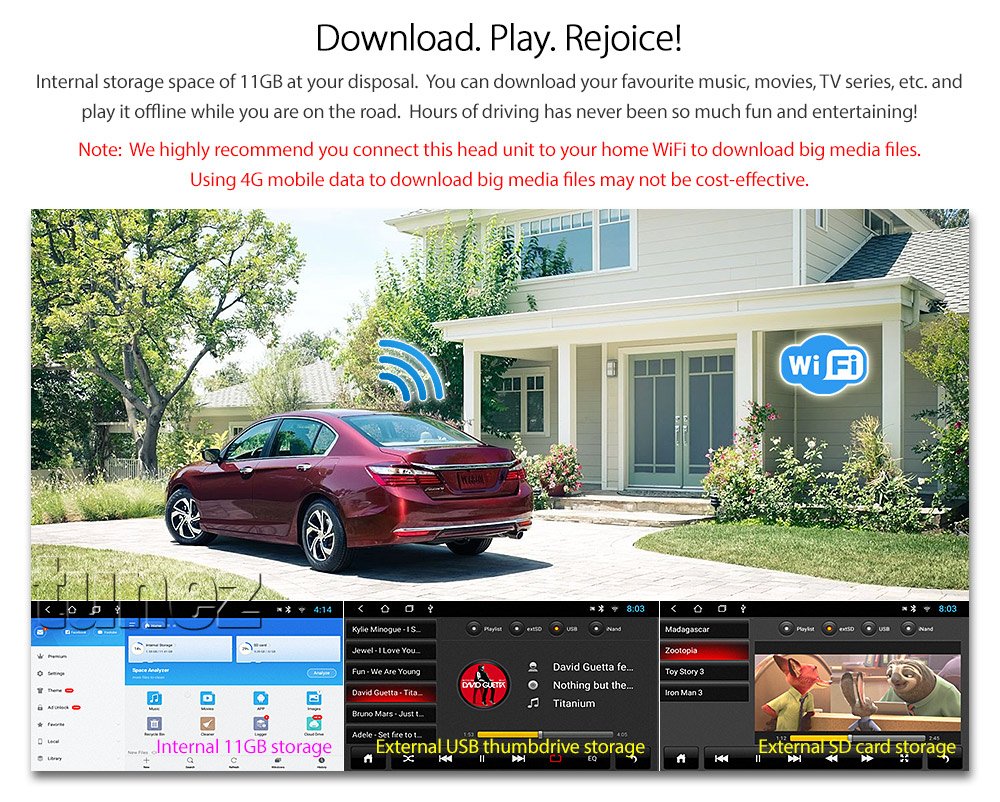 9" Android Car MP3 Player For Subaru Impreza 2012-2016 GJ WRX Stereo Radio MP4