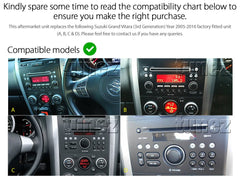Android Car MP3 Player For Suzuki Grand Vitara Stereo Head Unit Fascia Kit MKV