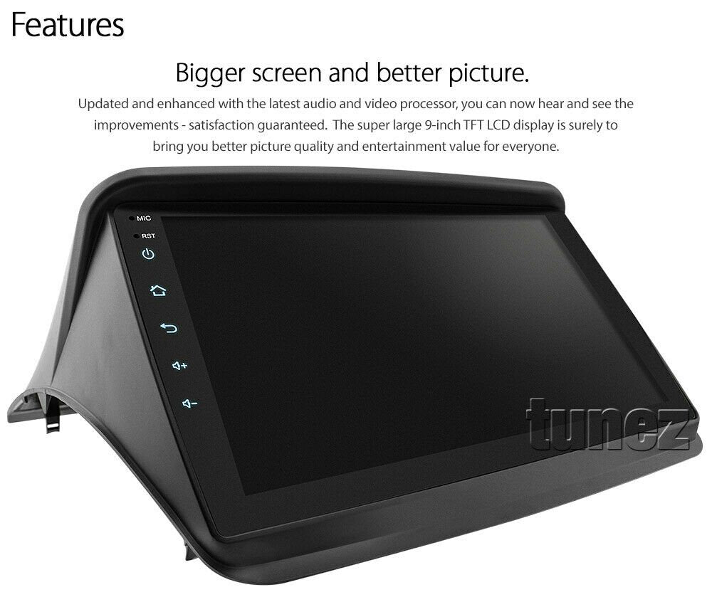 Apple CarPlay Android Auto For Mitsubishi Triton ML MN 2007-2013 Radio Stereo