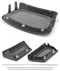 Carbon Fiber Car Grille Grill For Subaru Impreza WRX STI 2006 2007 TU 3 Piece