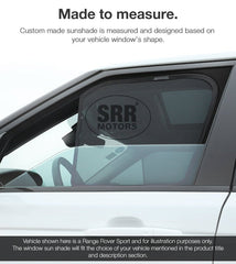 Custom Magnetic Sun Shade Rear Door Car Window For Nissan Navara NP300 2015-2021