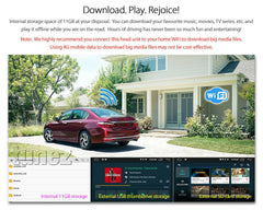 10" Android Car MP3 Player For Mitsubishi ASX 2012 2013 Rockford Radio Fascia