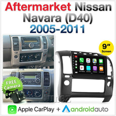 Apple CarPlay Android Auto For Nissan Navara D40 Radio Stereo MP3 ST STX RX