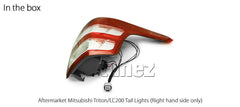 Right Side Replacement Rear Tail Light Lamp Mitsubishi Triton LC200 MQ 2019 2020