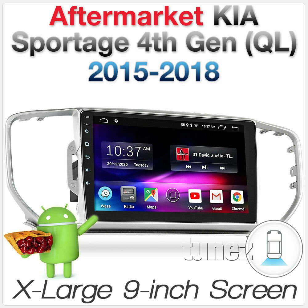 9" Android MP3 Car Player Kia Sportage QL 2015-2018 Head Unit Stereo USB Radio