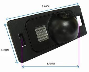 Car Backup Reverse Rear View Parking Camera for A4L, A5, TT, Q5