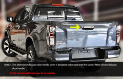 Tailgate Handle Cover Trunk Guard For Isuzu D-Max DMax RG 2021 2022 2023