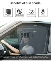 Custom Magnetic Sun Shade Rear Door Car Window For Toyota RAV4 2019-2020 XA50 GX