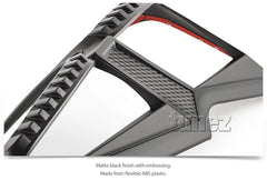 Black Front Rear Tail Light Head Lamp Cover For Isuzu D-Max DMax RG 2021 2022