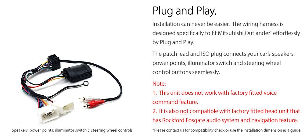 Android Car Player For Mitsubishi Outlander MP3 Stereo Radio USB Fascia Kit MP4