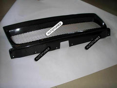 Carbon Fiber Car Grille Grill For Subaru Forester STI 2006-2007 Black