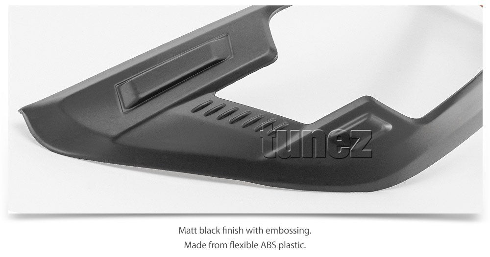 Black Headlight Head Light Lamp Cover Front For Toyota Hilux Mk3 2021 2022 SR