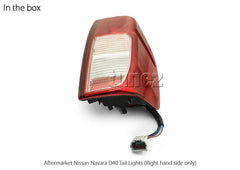 NEW RIGHT Side Rear Tail Light Lamp Nissan Navara D40 2005-2015 RX ST ST-X