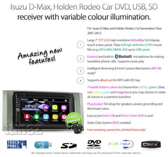 Car DVD MP3 Player Isuzu D-Max DMax 2008-2011 Stereo Radio Fascia Kit Head Unit