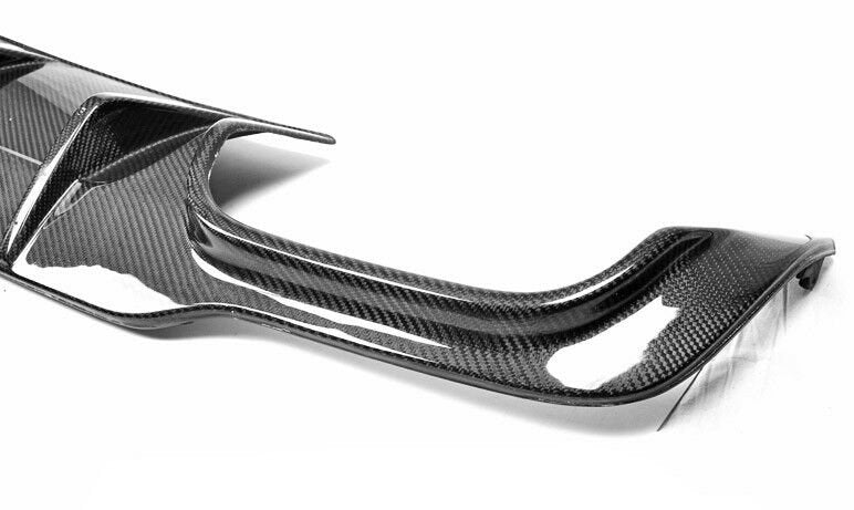Carbon Fiber Rear Diffuser Fr Mercedes C63 AMG W204 Facelift Coupe Sedan C Class