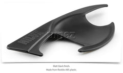 4x Door Handle Cup Guard Cover Matt Black For Toyota Hilux 2017 2018 2019 GUN1