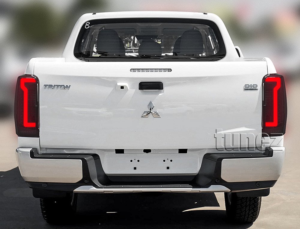 NEW Smoke Full LED Tail Lights Lamp Rear For Mitsubishi Triton MR 2020 2021 2022