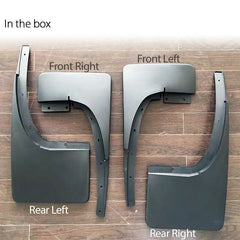 Front Rear Mud Flap Splash Guard For Ford Ranger T6 PX MK1 MK2 2011-Present ABS