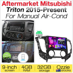 Apple CarPlay Android Car For Mitsubishi Triton 2015-2021 MQ MR Radio Stereo MP3