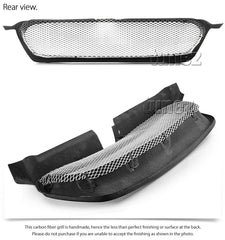 Carbon Fiber Front Grill For Subaru Liberty Outback STI BL BP 2003-2006 Black