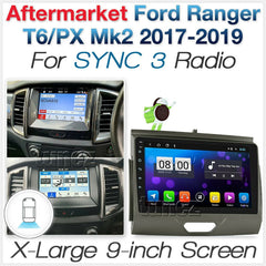 Android MP3 Car Player For Ford Ranger SYNC 3 T6 PX MK2 2017-2019 MP4 GPS Radio