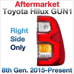 RIGHT Side Replacement Tail Rear Lamp Light For Toyota Hilux 2015-2022 AN120