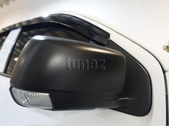 Matte Matt Black Side Mirror Cover Guard For Holden Colorado LT LTZ LS LSX