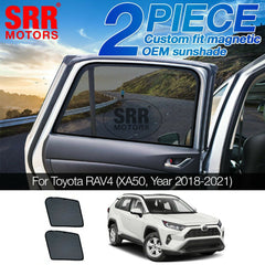 Custom Magnetic Sun Shade Rear Door Car Window For Toyota RAV4 2019-2020 XA50 GX