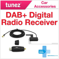 DAB+ Antenna Digital Radio Tuner USB Receiver For Android Tunez MP3 Car Player