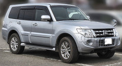 Window Door Visor Weathershield Weather Shield For Mitsubishi Pajero NS NT NW NX