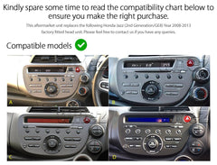 Car DVD Player For Honda Jazz 2008-2013 MP3 USB Radio Stereo CD Camera