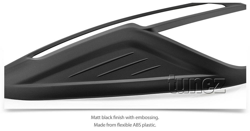Front Tail Rear Light Lamp Cover Black Holden Colorado RG MK1 2012-2016