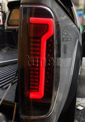 Smoke LED Tail Rear Lamp Lights For Nissan Navara D40 2005-2015 Car RX ST ST-X