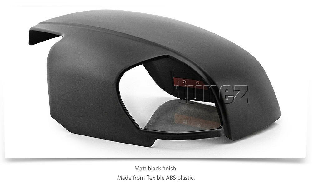 Matte Matt Black Side Mirror Cover Guard For Holden Colorado LT LTZ LS LSX