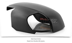 Matte Matt Black Side Mirror Cover Guard For Holden Colorado LT LTZ LS LSX