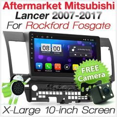 10" Android MP3 Car Player For Mitsubishi Lancer CJ Stereo Rockford Radio GPS