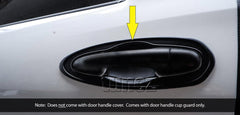 4x Door Handle Cup Guard Cover Matt Black For Toyota Hilux 2019 2020 2021 GUN1