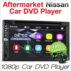 7" Car DVD MP3 Player Head Unit Stereo MP4 For Nissan Navara 2007-2015 D40