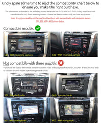 10" Apple CarPlay Android For Nissan Navara NP300 D23 Radio Stereo MP3 MP4 GPS