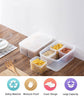 Food Fruit Ingredients Reusable Storage Box Transparent Container Kitchen Lids