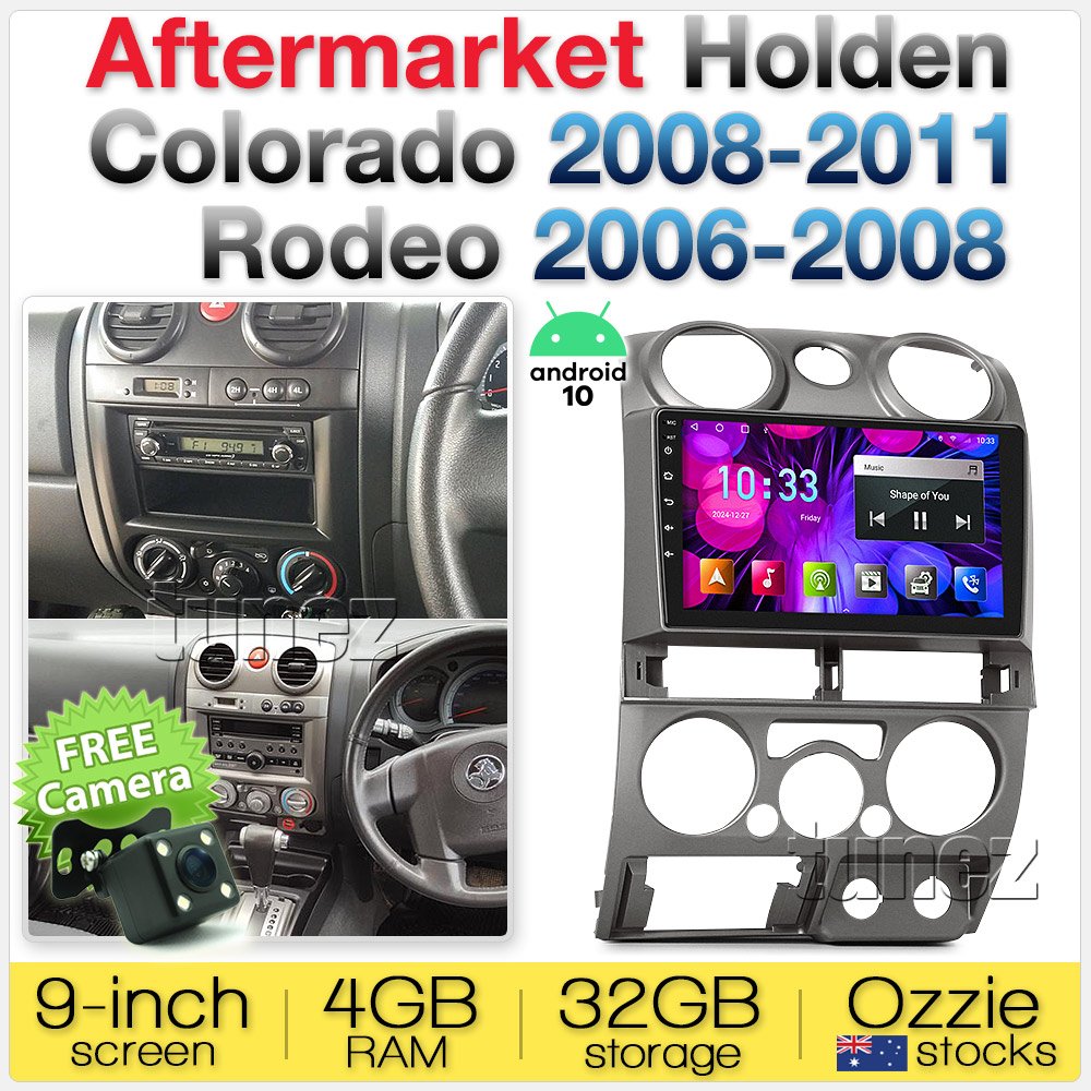 9" Android Car MP3 Player For Holden Colorado Rodeo RA RC Stereo Radio MP4 USB