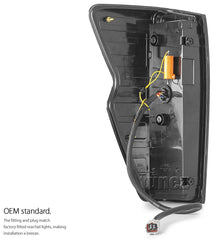Smoke Animated Startup LED Tail Lights Lamp for Isuzu D-Max DMax 2021 2022