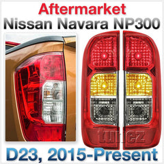 #1 NEW Tail Rear Lamp Lights For Nissan NP300 Navara D23 DX RX ST ST-X Pair Set