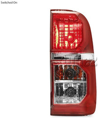 Right Side New Tail Light Rear Lamp Replacement For Toyota Hilux KUN26R 7th Generation AN10 AN20 AN30 Facelift Edition Right-Hand-Side Tail Lamp With Bulbs & Globe SR SR5 Workmate 2004-2015