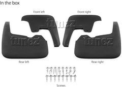 Front Rear Mud Flap Splash Guard Isuzu D-Max Double Dual Cab RT50 RT85 DMax 2012-2019