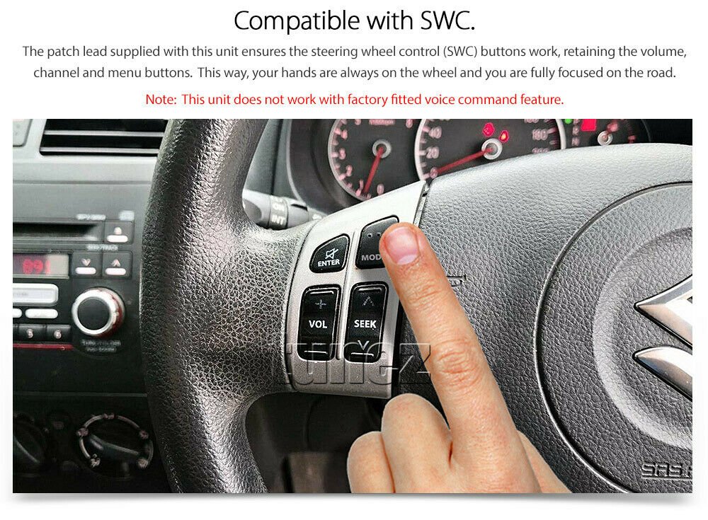 9" Android Car MP3 Player Suzuki SX4 2007-2012 Radio Stereo Head Unit GPS MP4