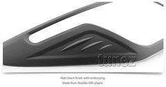 Front Tail Rear Light Lamp Cover Matte Black For Holden Colorado RG Truck