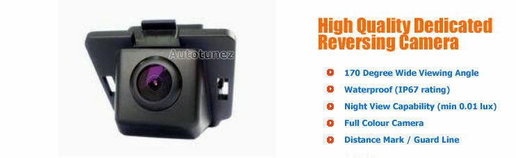 Car Reverse Backup Parking Camera Mitsubishi Outlander Reversing View Safety